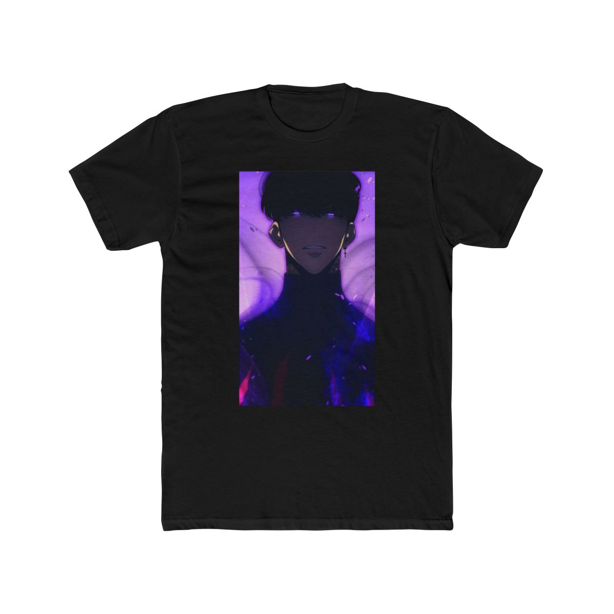 Solo Leveling Purple Shadow T Shirt - alternate angle 3, merchandise