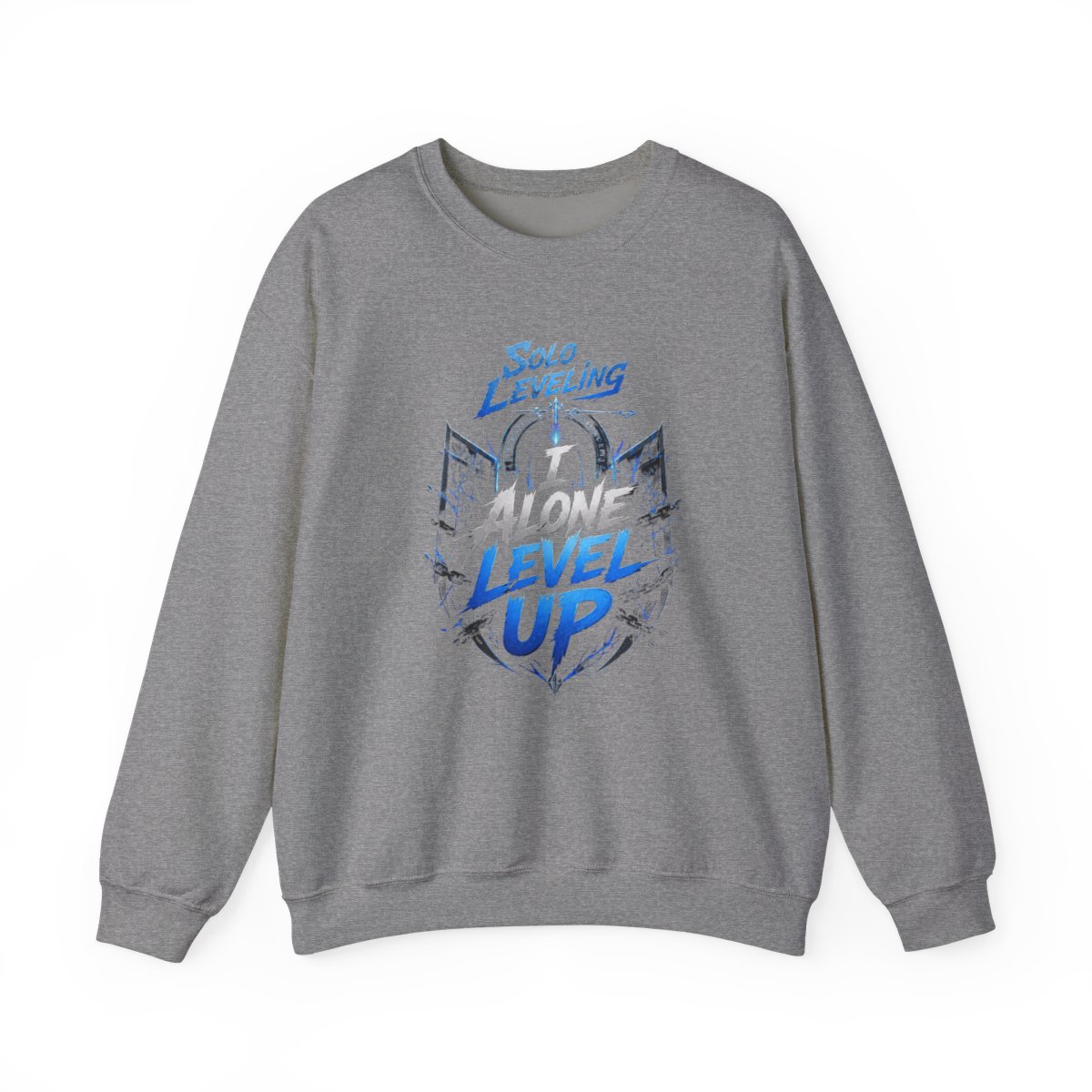 Solo Leveling "I Alone Level Up" Crewneck - Official sweatshirts merchandise
