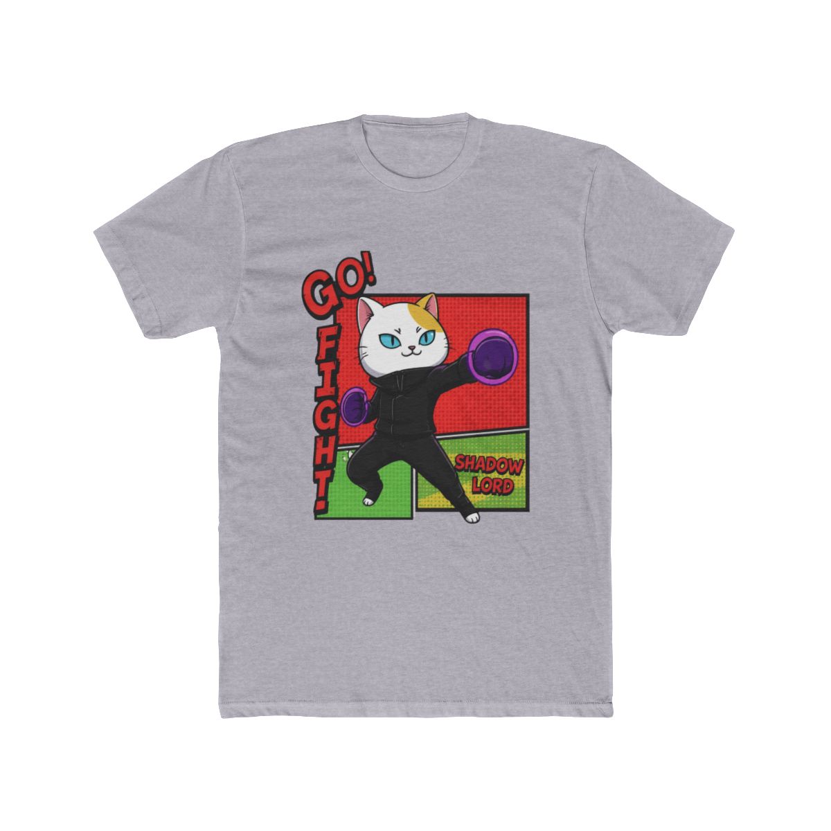 Solo Meow-ling Level Up Retro Poster T Shirt | Solo Leveling - alternate angle 3, merchandise