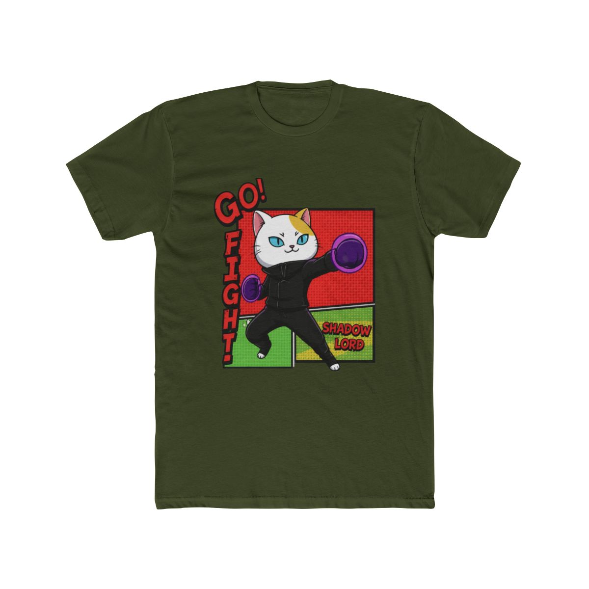 Solo Meow-ling Level Up Retro Poster T Shirt | Solo Leveling - alternate angle 4, merchandise