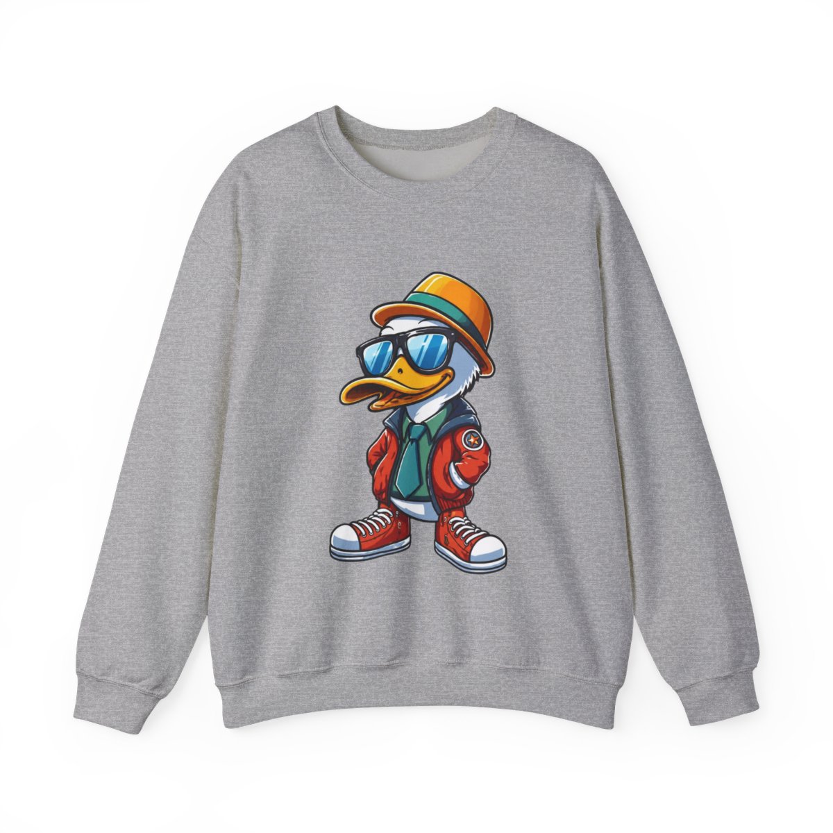 Cool Duck Solo Crewneck T-Shirts | Solo Leveling - alternate angle 5, merchandise