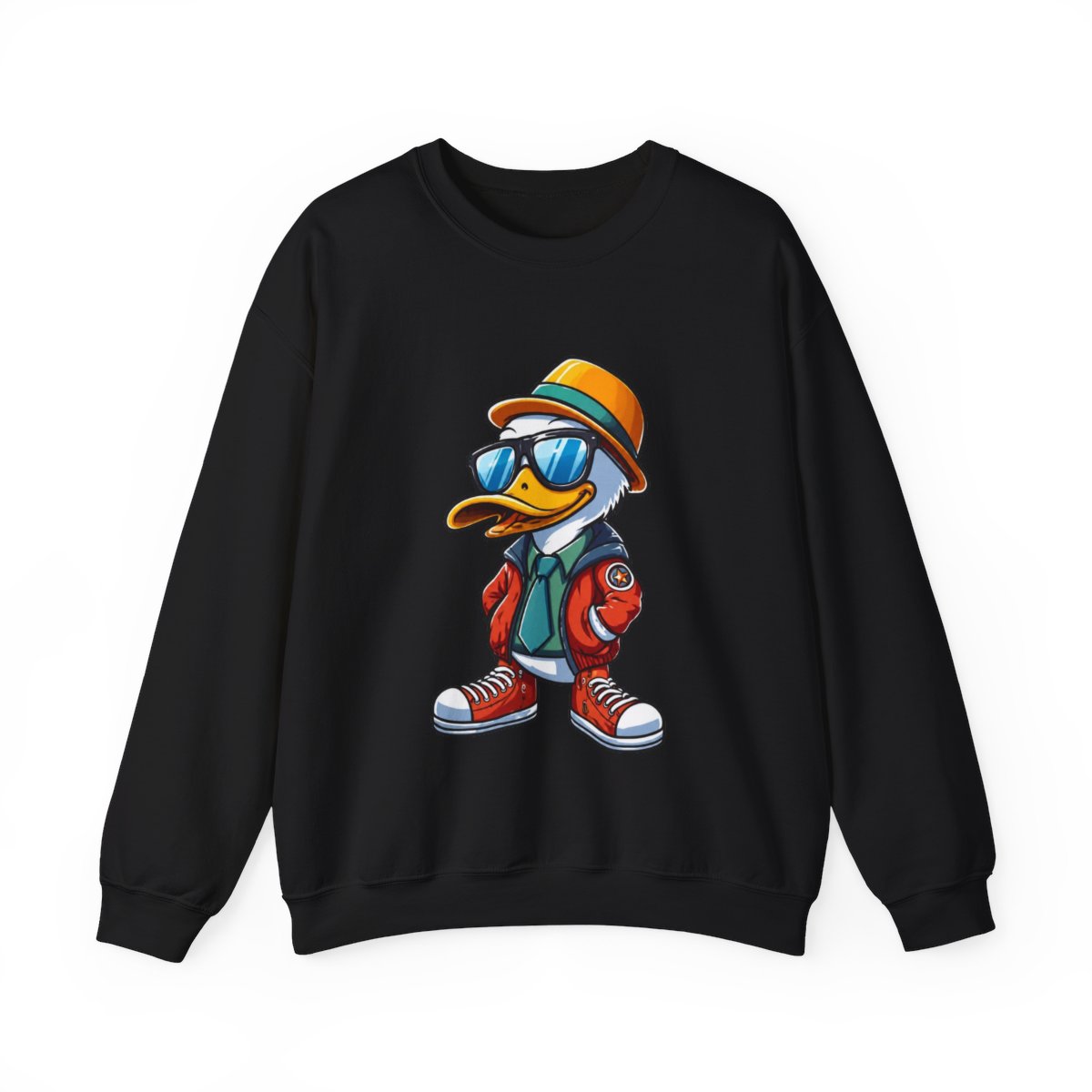 Cool Duck Solo Crewneck T-Shirts | Solo Leveling - alternate angle 3, merchandise