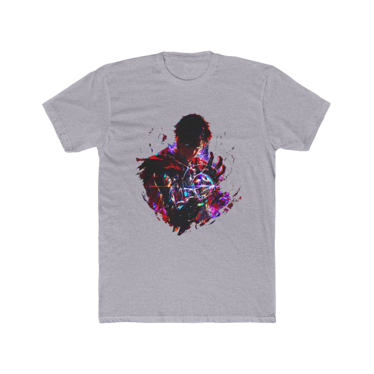 Solo Leveling Sung Jinwoo Fragmented Power T Shirt - alternate angle 5, merchandise