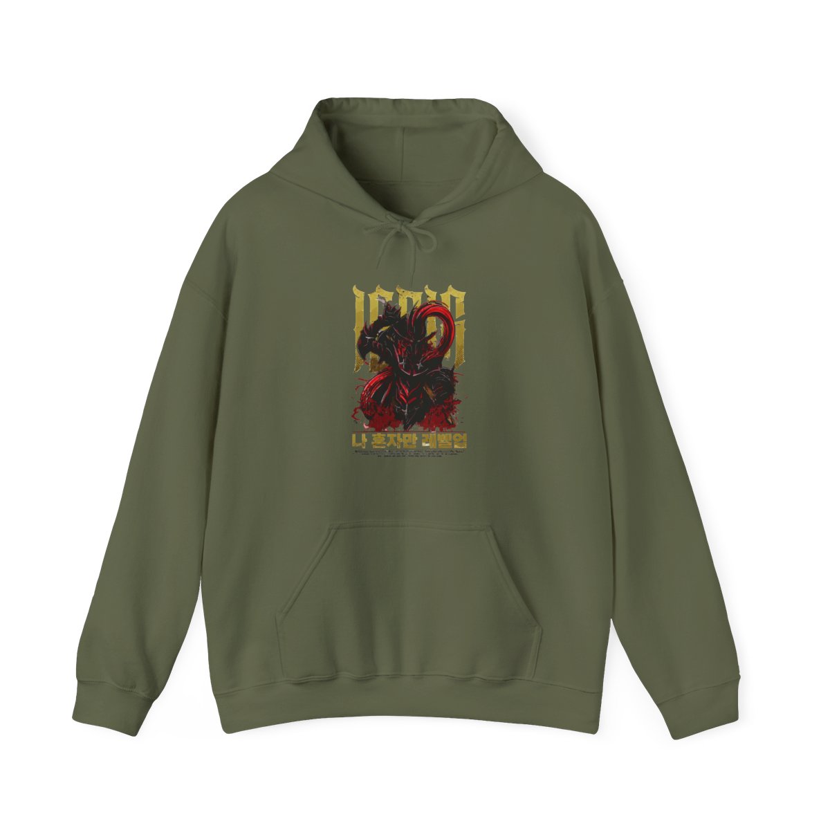 Solo Leveling Hoodie Igris Commander Dark Jumper - alternate angle 5, merchandise