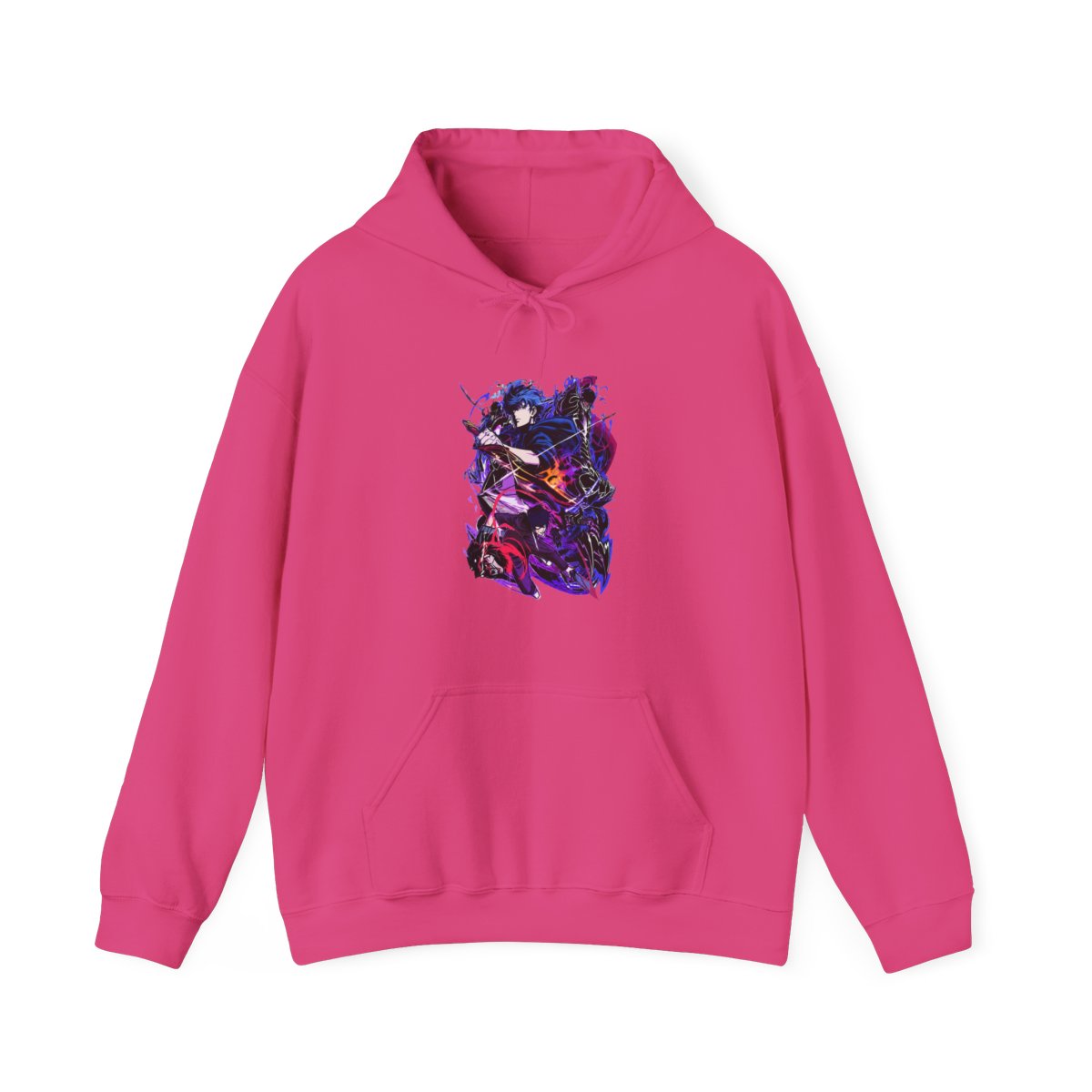 Jinwoo Sung Shadow Monarch Solo Leveling Black Hoodie - Solo Leveling official Hoodies merch